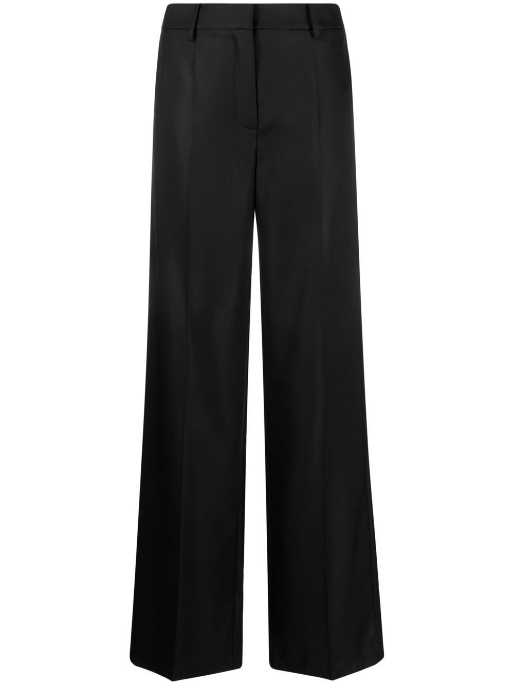 Magda Butrym high-waisted straight-leg trousers - Black von Magda Butrym