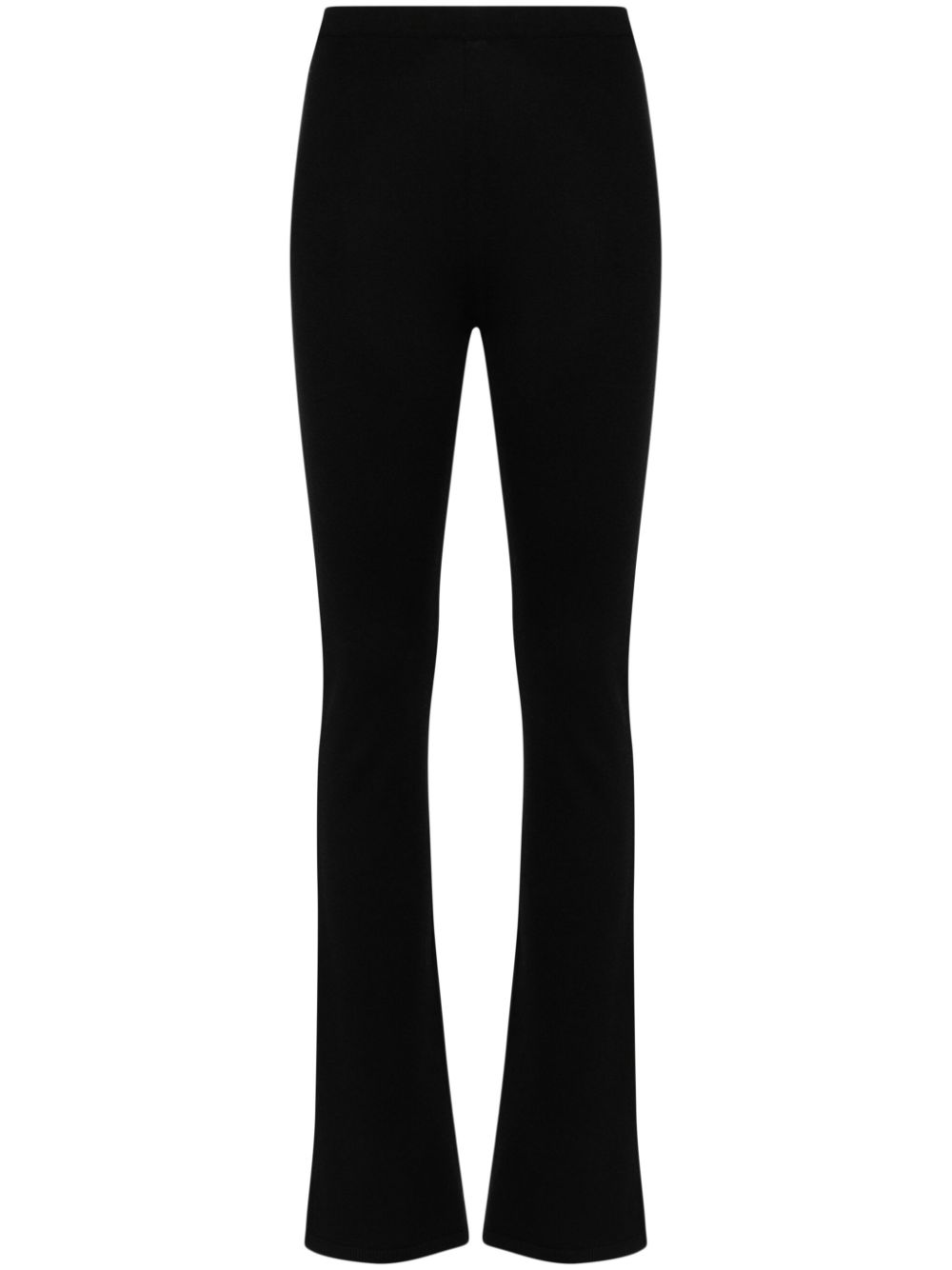 Magda Butrym high-waited flared trousers - Black von Magda Butrym