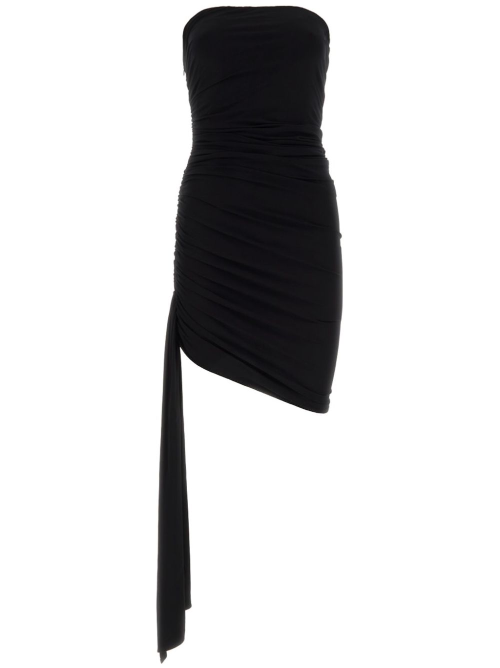 Magda Butrym ruched mini dress - Black von Magda Butrym