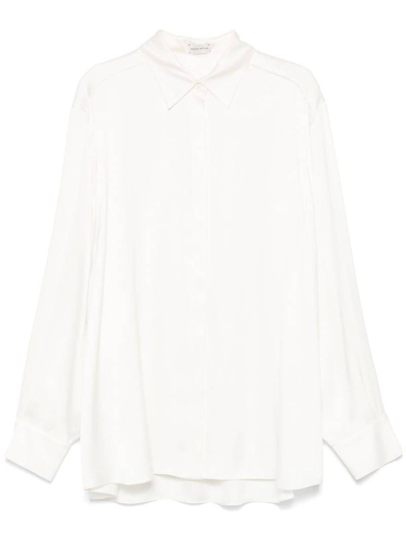 Magda Butrym satin shirt - Neutrals von Magda Butrym