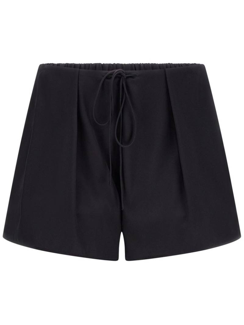 Magda Butrym silk shorts - Black von Magda Butrym