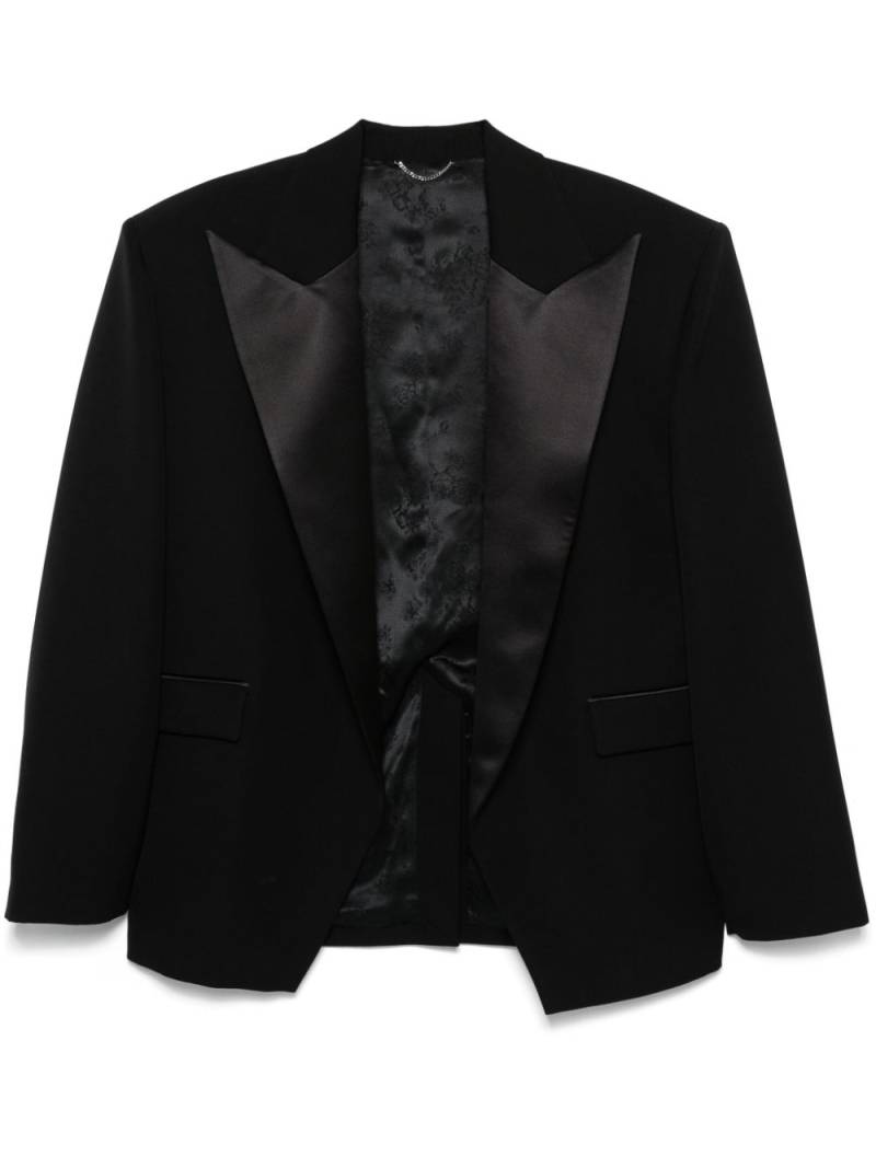 Magda Butrym single-breasted blazer - Black von Magda Butrym