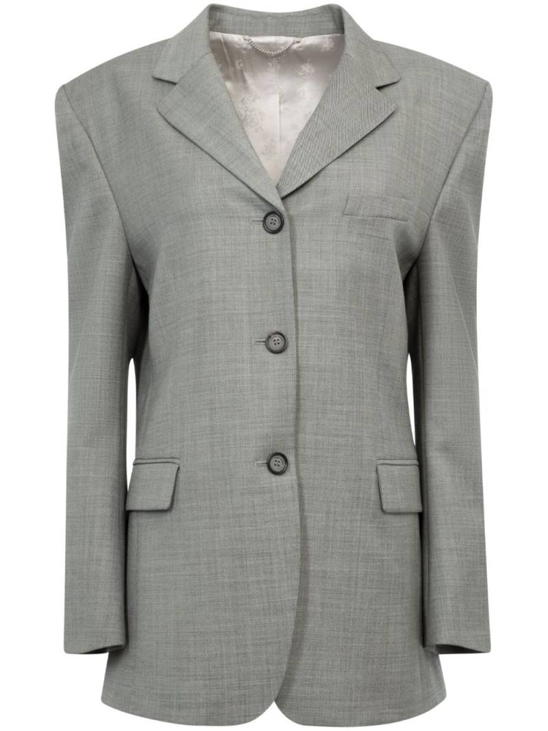 Magda Butrym single-breasted blazer - Grey von Magda Butrym