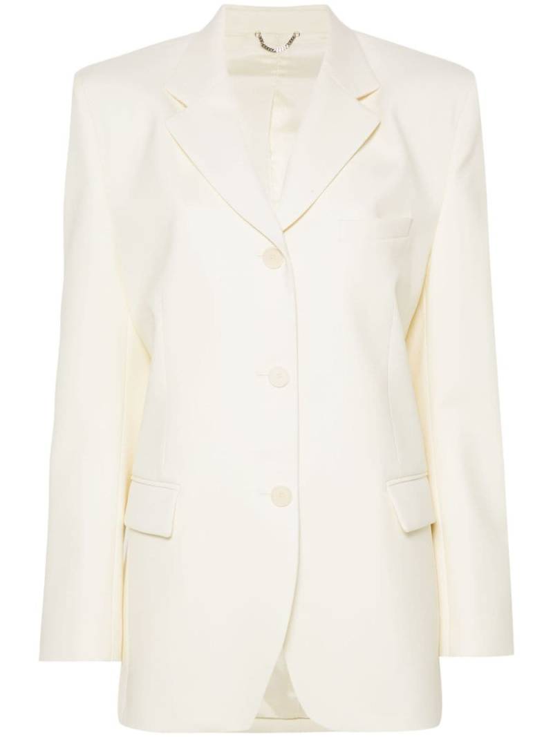 Magda Butrym single-breasted blazer - Neutrals von Magda Butrym