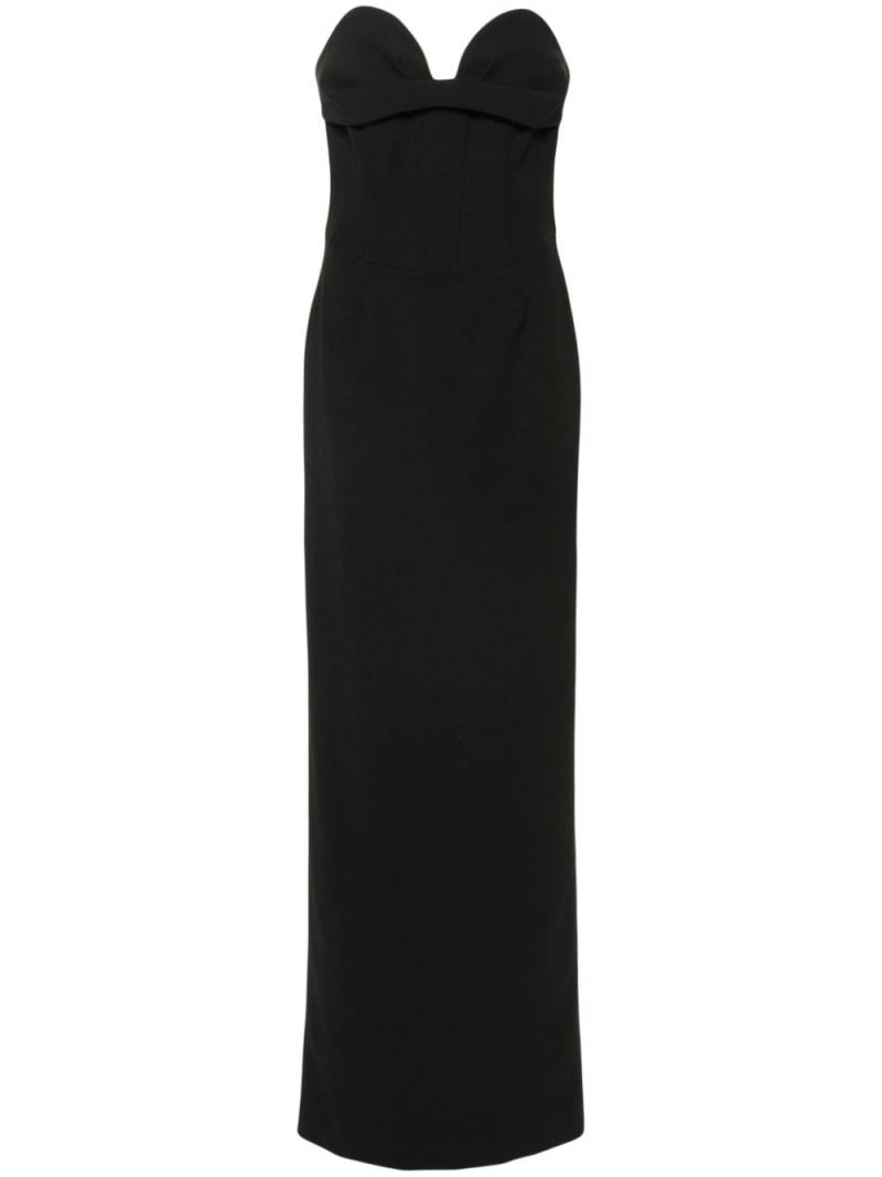 Magda Butrym sweetheart corset maxi dress - Black von Magda Butrym