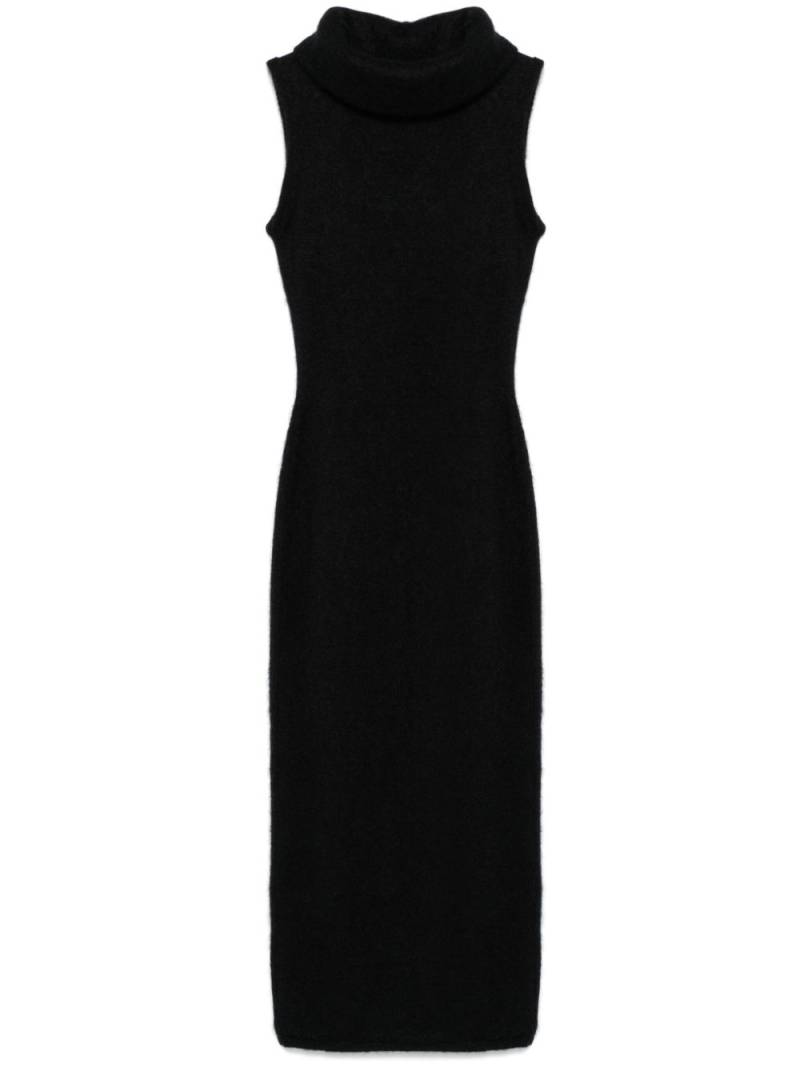 Magda Butrym turtleneck midi dress - Black von Magda Butrym