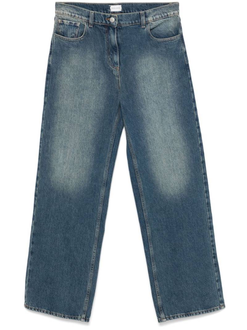 Magda Butrym wide jeans - Blue von Magda Butrym