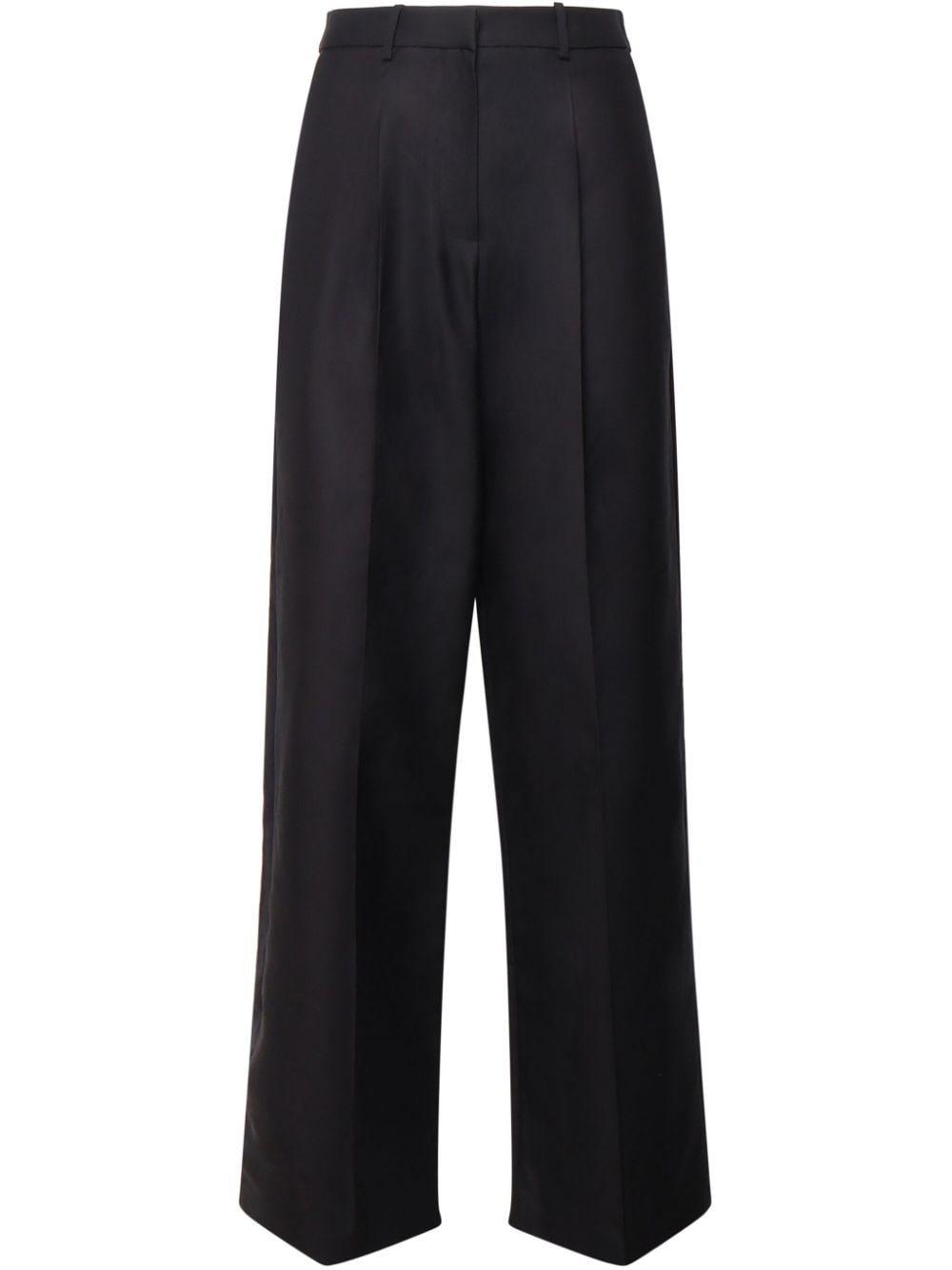 Magda Butrym wide-leg trousers - Black von Magda Butrym