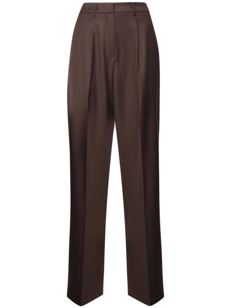 Magda Butrym wide-leg trousers - Brown von Magda Butrym