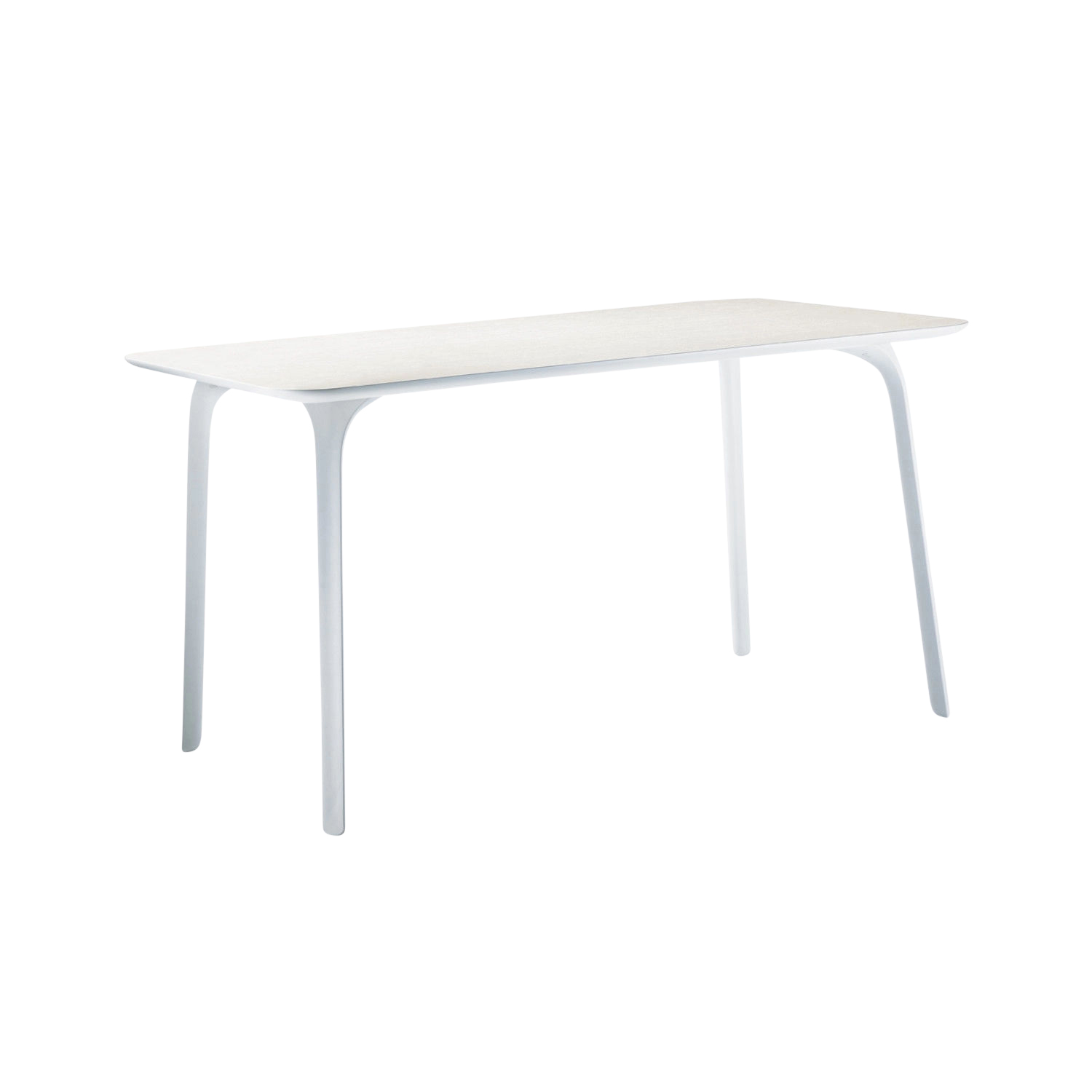 First Esstisch, Tischplatte mdf, weiss 8500, Grösse rund - d. 80 cm First Esstisch, Tischplatte mdf, weiss 8500, Grösse rund - d. 80 cm von Magis Spa