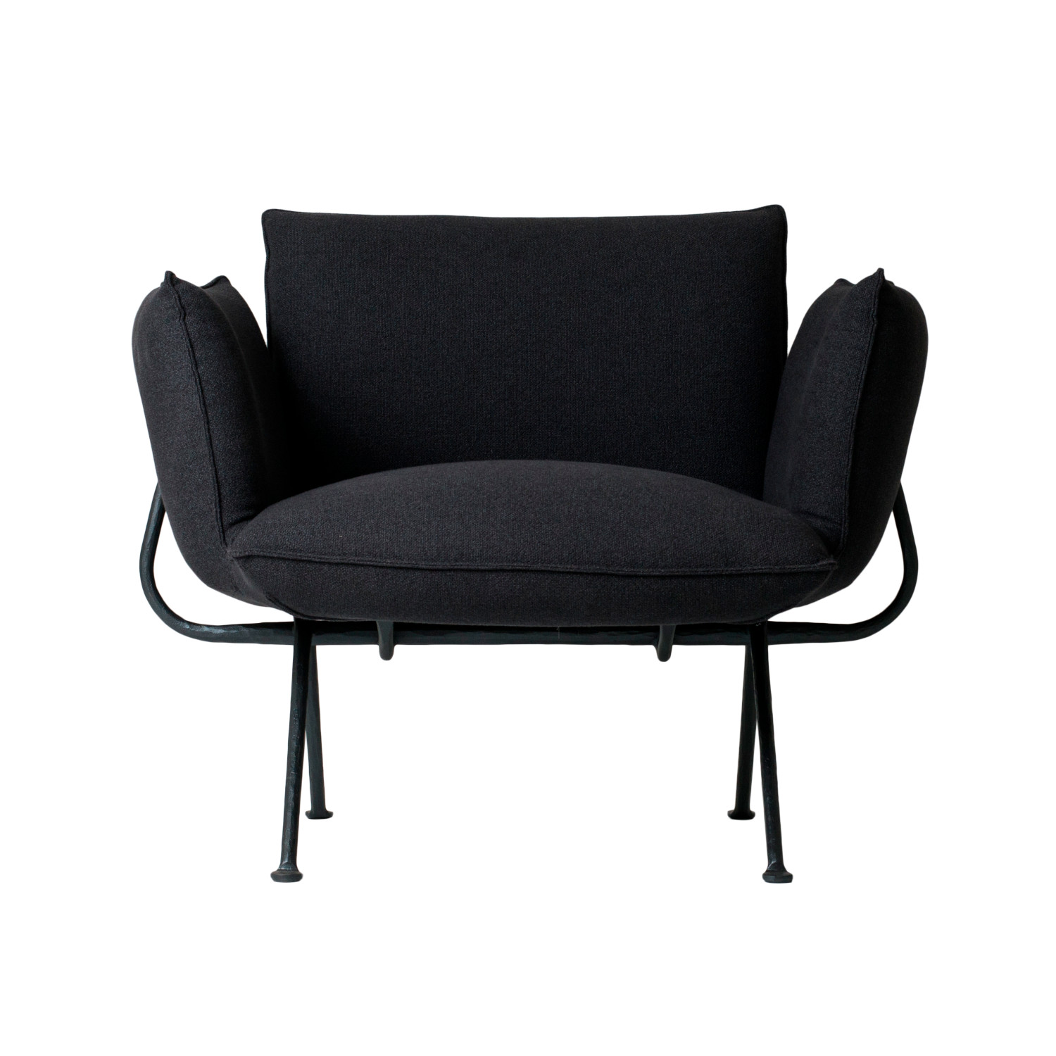 Officina Stoff-Sessel, Bezug kvadrat vidar 4 - 222/warmgrau, Gestell grau-antharzit 5142 Officina Stoff-Sessel, Bezug kvadrat vidar 4 - 222/warmgrau, Gestell grau-antharzit 5142 von Magis Spa