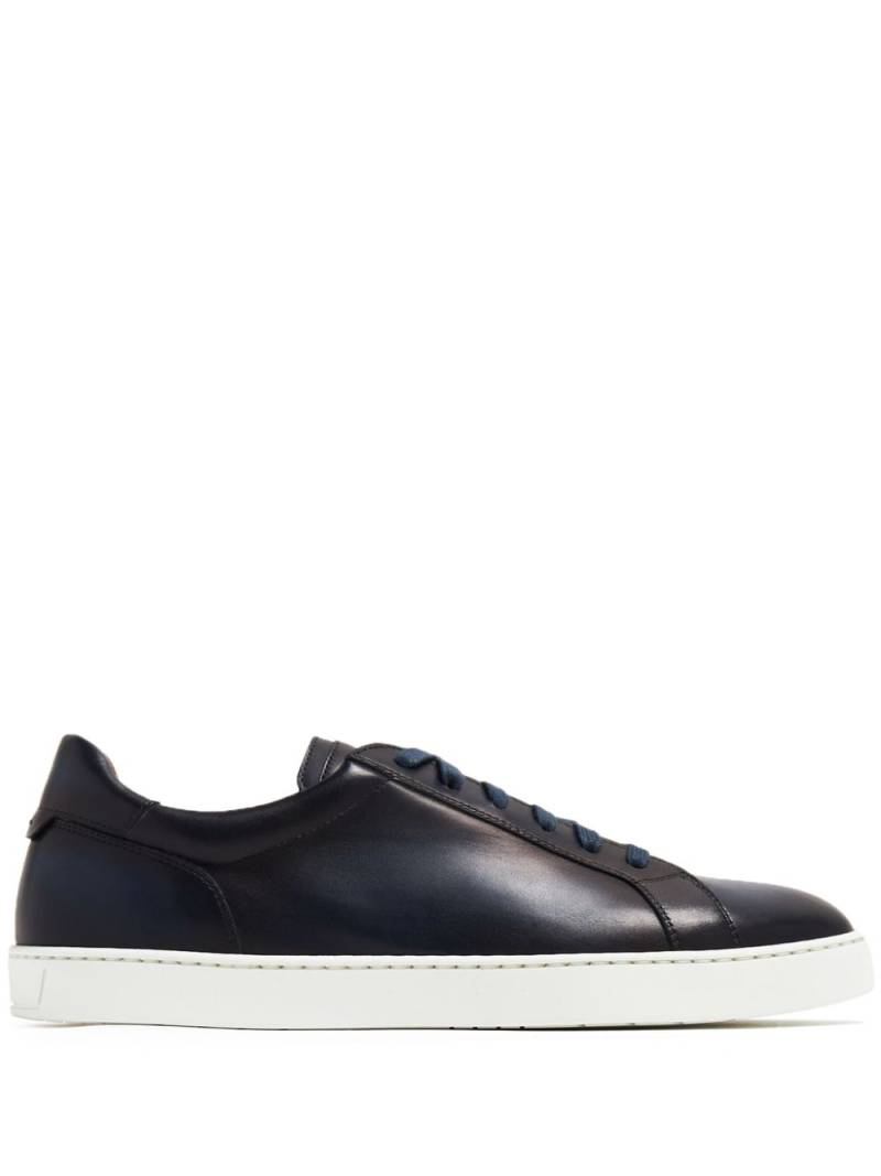 Magnanni Costa Lo ombré-effect leather sneakers - Blue von Magnanni