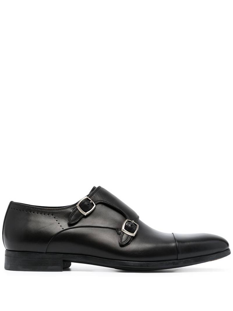 Magnanni Negro buckled monk shoes - Black von Magnanni