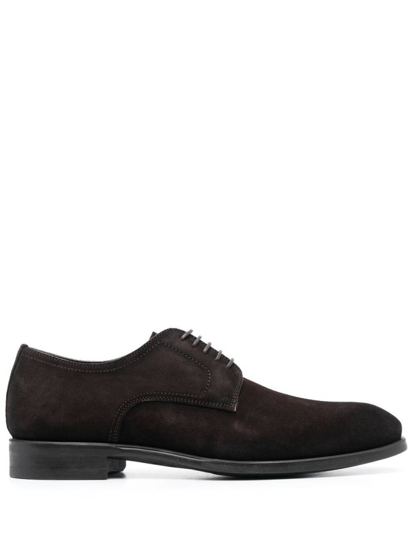 Magnanni almond-toe suede derbies - Brown von Magnanni