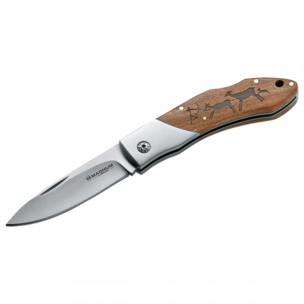Magnum - Caveman Steel - Messer Gr Klinge 8,2 cm grau von Magnum