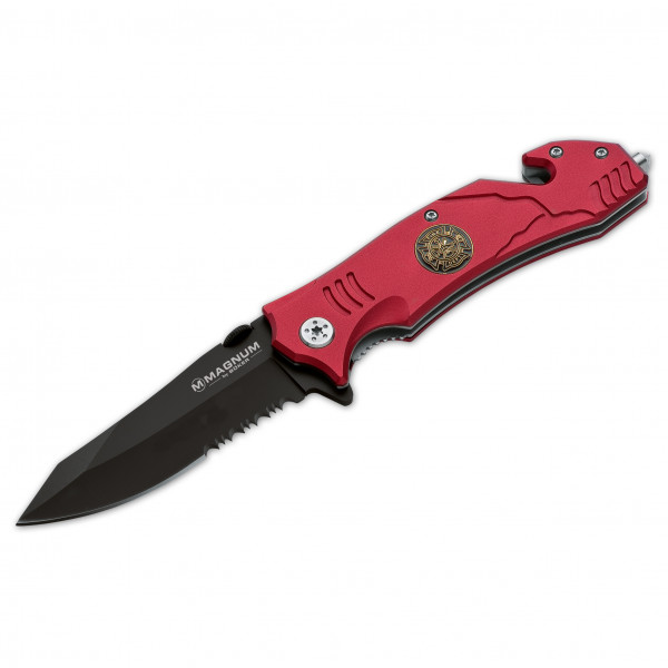 Magnum - Fire Fighter - Messer Gr Klinge 8,3 cm rot von Magnum