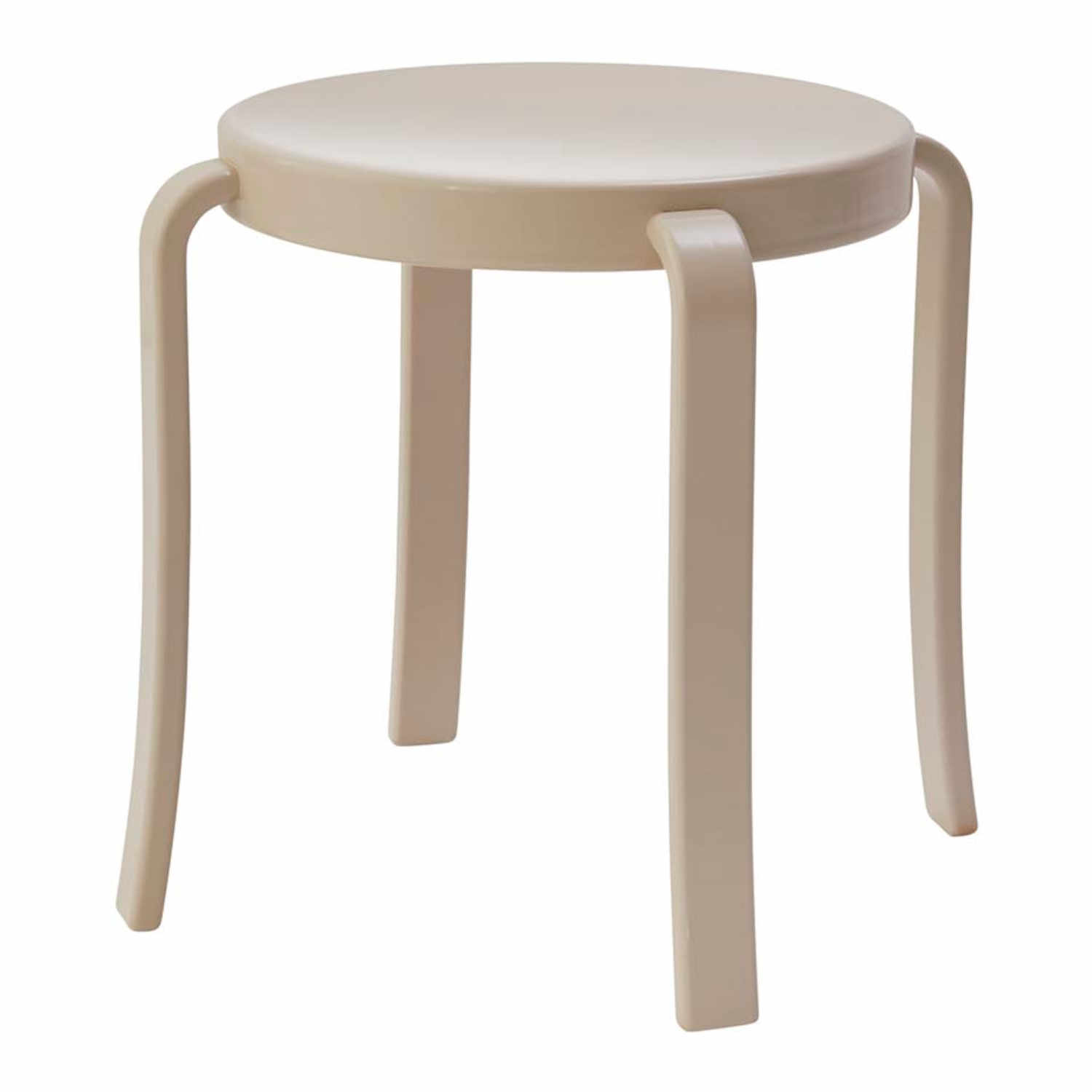 8000 Series Stool Hocker, Holz oak, white-oil von Magnus Olesen