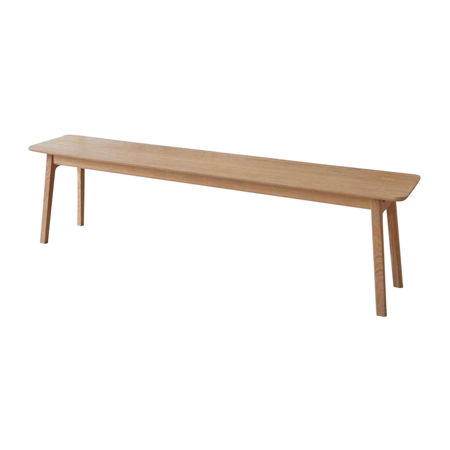 Freya Bench Bank, Holz oak, oil von Magnus Olesen