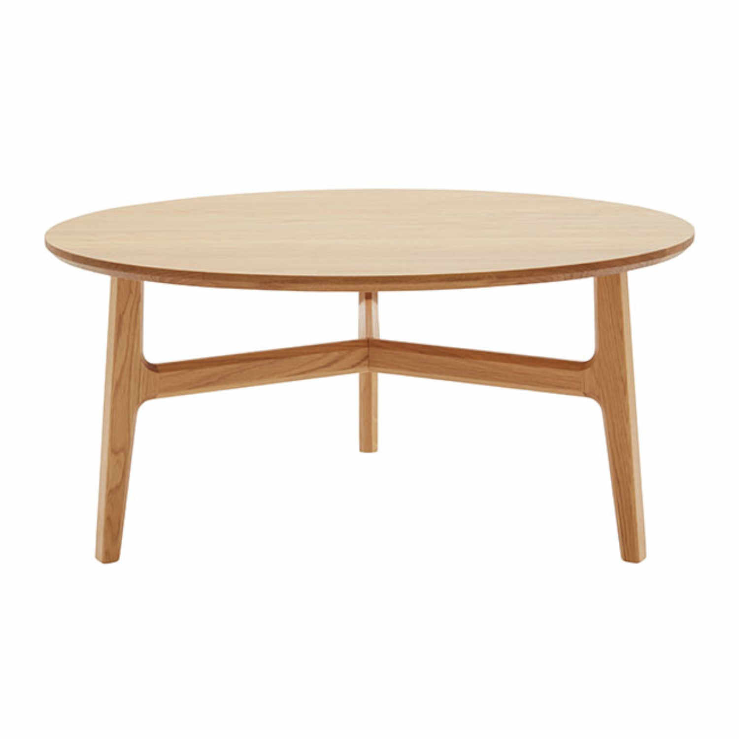 Freya Coffee Table Couchtisch, Grösse h. 45 x d. 60cm, Holz oak, oil von Magnus Olesen