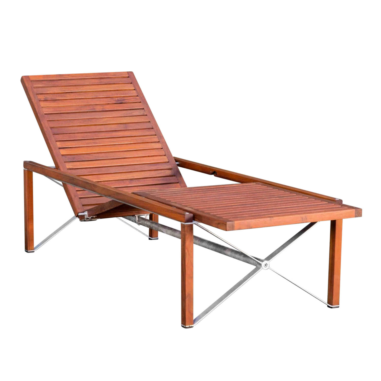 Xylofon Sunchair Sonnenliege, Holz teak, oiled von Magnus Olesen