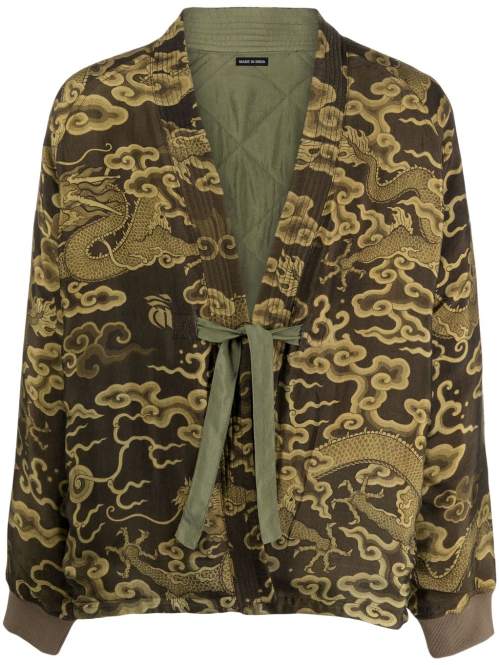 Maharishi 30th Anniversary reversible jacket - Green von Maharishi