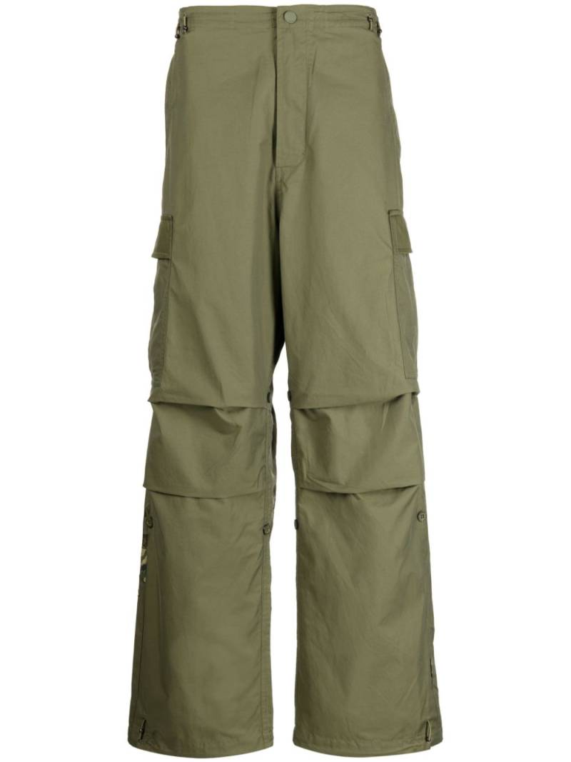 Maharishi Blaze Samurai-embroidered cargo trousers - Green von Maharishi