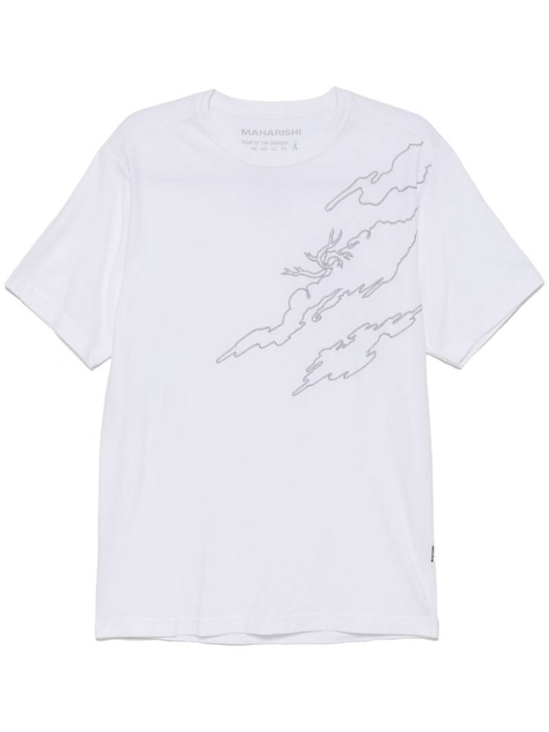 Maharishi DPM: Bonsai Sparse T-shirt - White von Maharishi