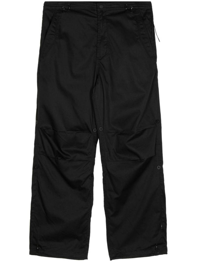 Maharishi Double Dragons loose-fit trousers - Black von Maharishi