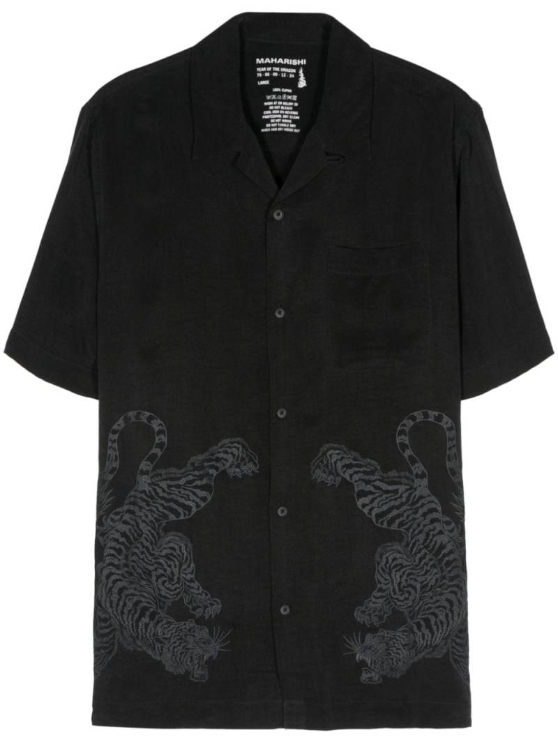 Maharishi Take Tora Summer shirt - Black von Maharishi