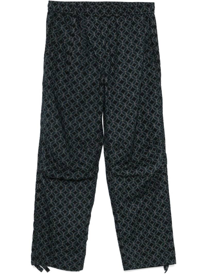 Maharishi Wagara Asym trousers - Blue von Maharishi