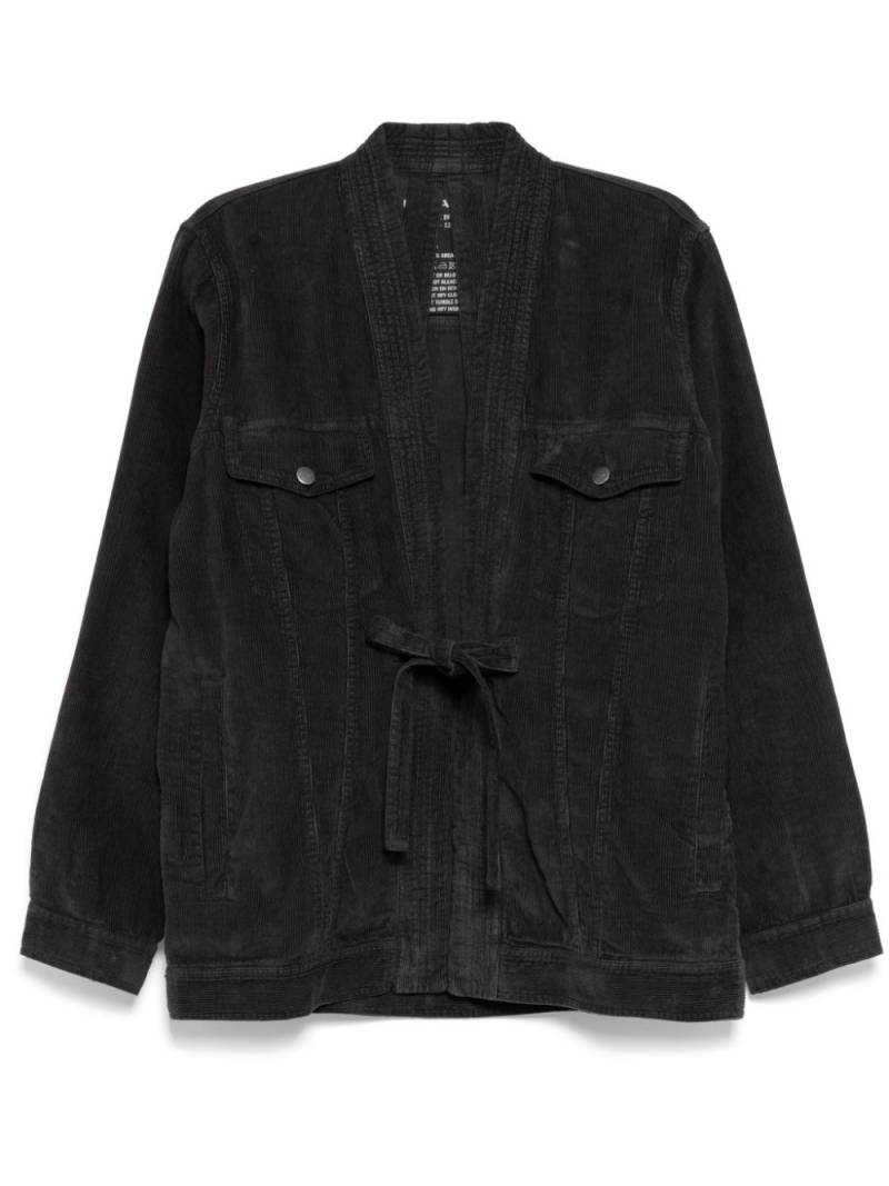 Maharishi corduroy jacket - Black von Maharishi