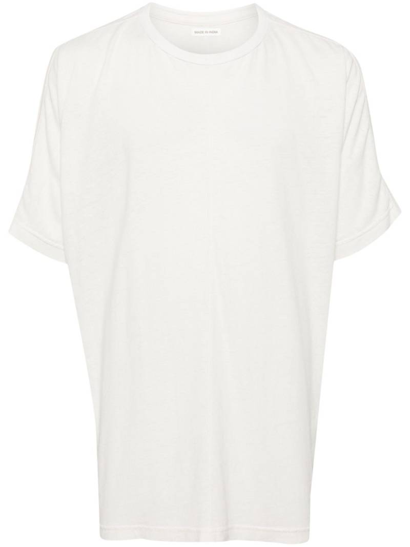 Maharishi cross t-shirt - White von Maharishi