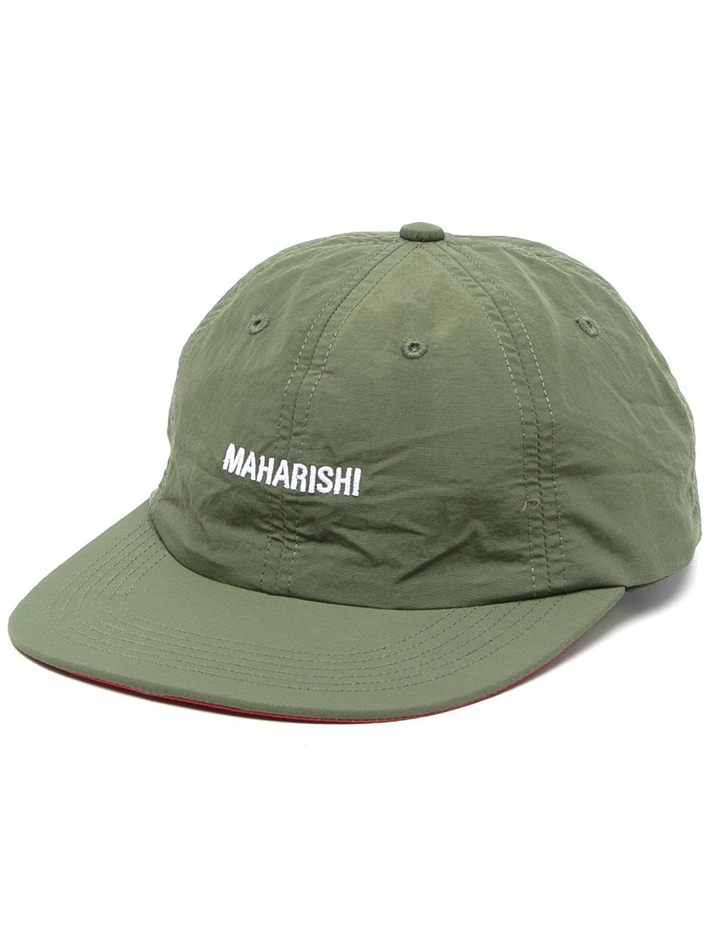 Maharishi embroidered logo baseball cap - Green von Maharishi