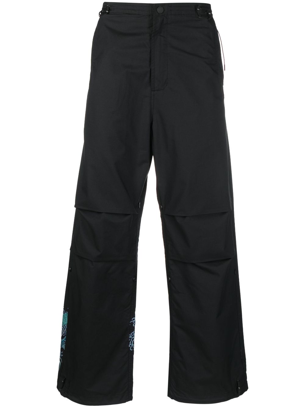 Maharishi graphic-print trousers - Black von Maharishi