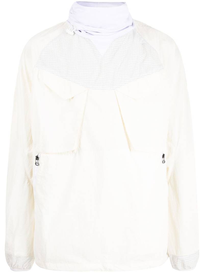 Maharishi pullover funnel-neck jacket - White von Maharishi