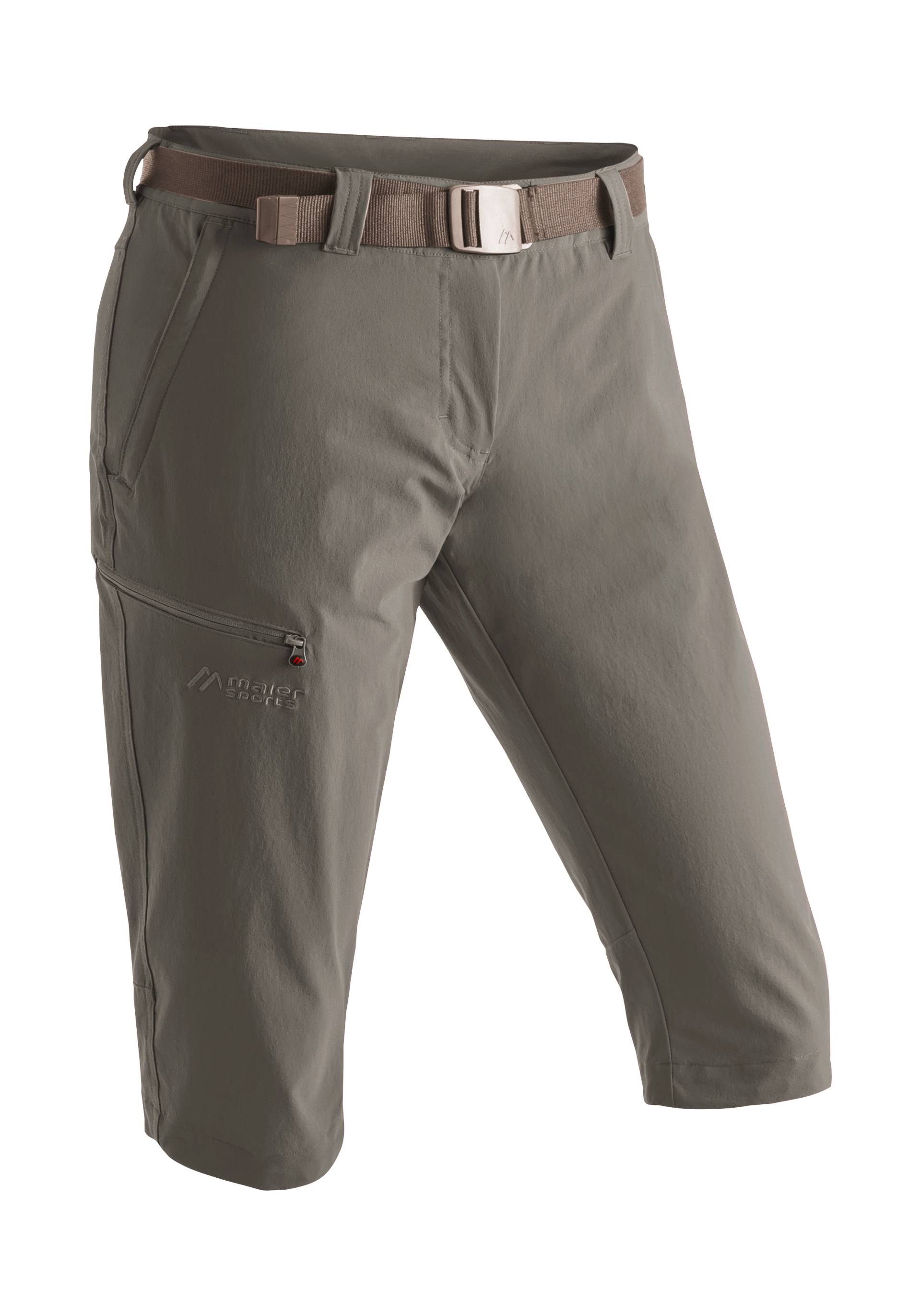 Maier Sports Caprihose »Inara slim 3/4«, Damen Wanderhose, atmungsaktive Outdoorhose, 3/4 Hose mit 3 Taschen von Maier Sports