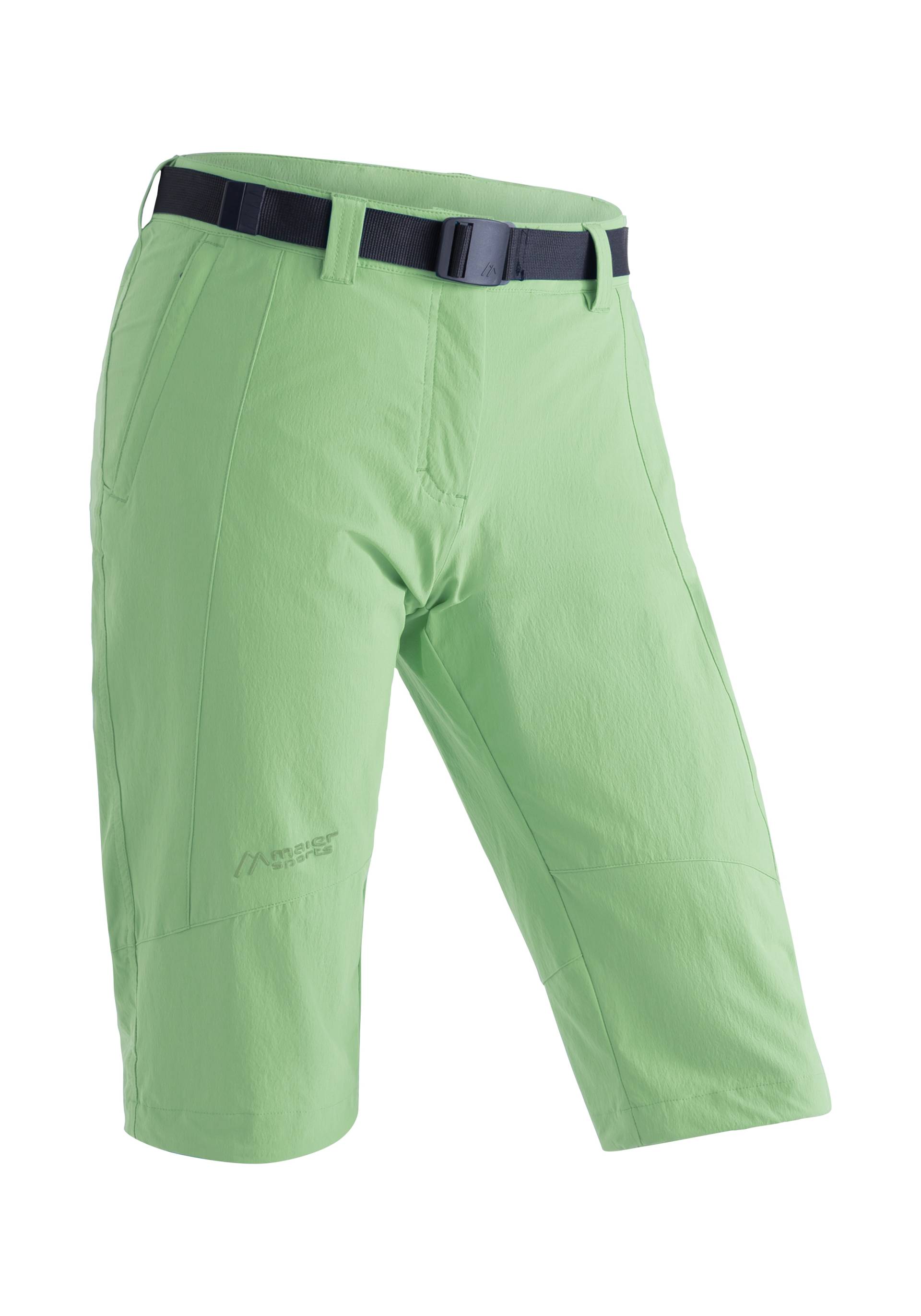 Maier Sports Caprihose »Kluane«, Damen Shorts, kurze Wanderhose, Outdoorhose mit 2 Taschen, Regular Fit von Maier Sports