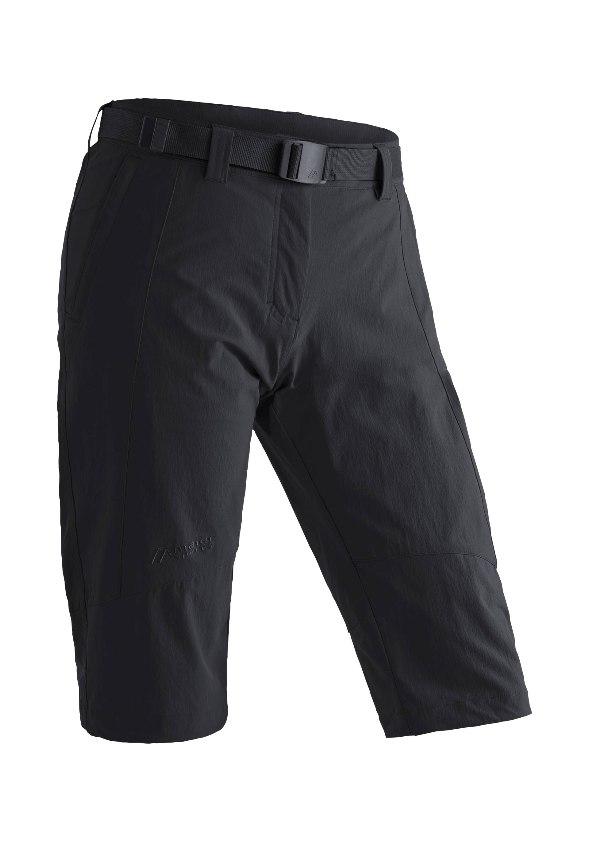 Maier Sports Caprihose »Kluane«, Damen Shorts, kurze Wanderhose, Outdoorhose mit 2 Taschen, Regular Fit von Maier Sports