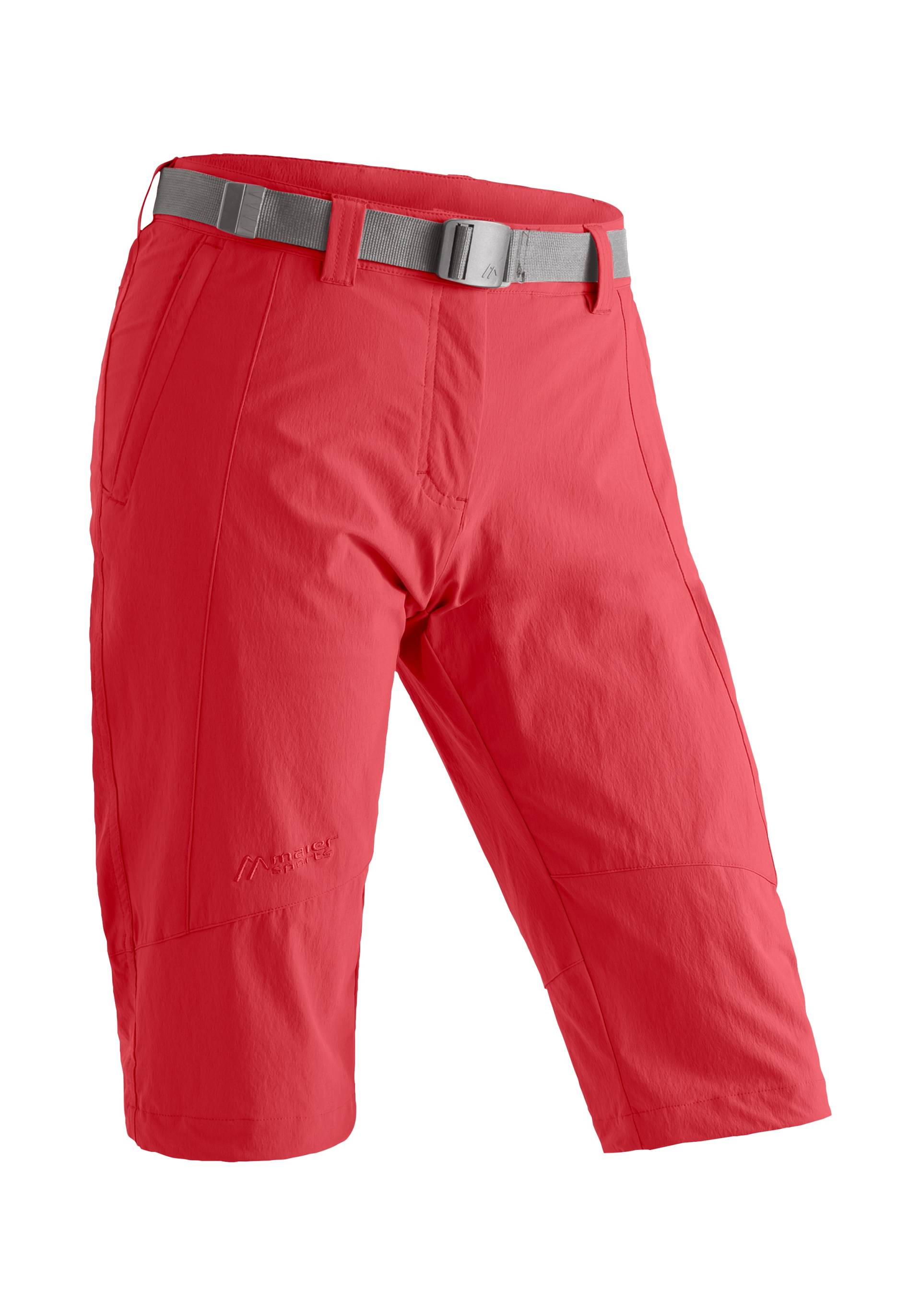 Maier Sports Caprihose »Kluane«, Damen Shorts, kurze Wanderhose, Outdoorhose mit 2 Taschen, Regular Fit von Maier Sports