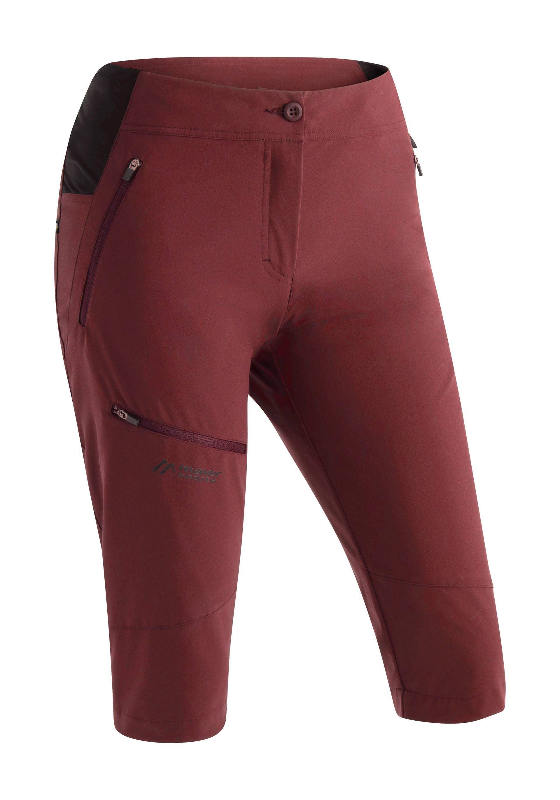 Maier Sports Caprihose »Latit Capri Vario«, Damen Capri, kurze Wanderhose, Outdoorhose mit 4 Taschen, Regular Fit von Maier Sports