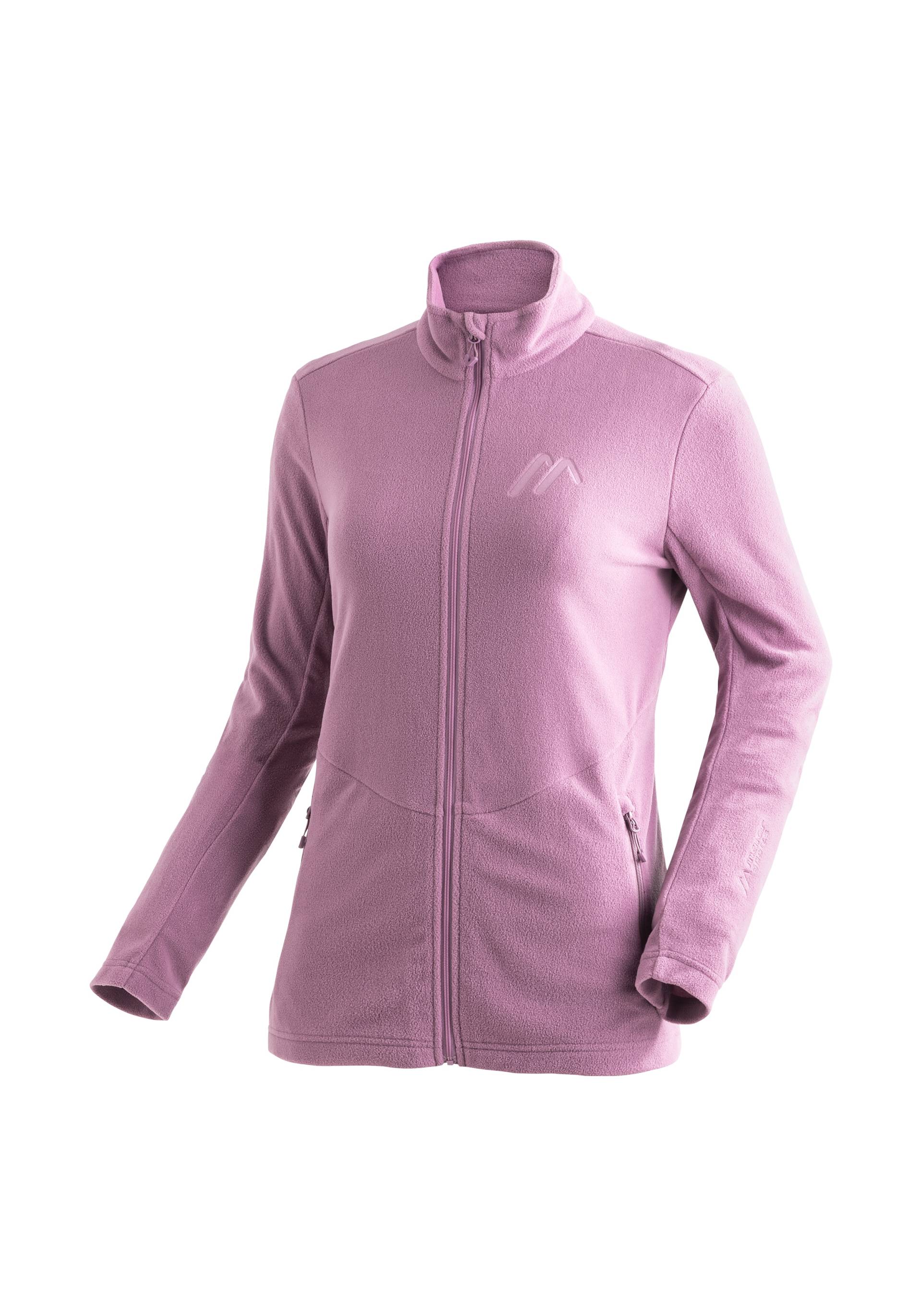 Maier Sports Fleecejacke »Denise Jacket W«, Damen Midlayer, atmungsaktiv schnelltrocknend, Full-Zip, Regular fit von Maier Sports