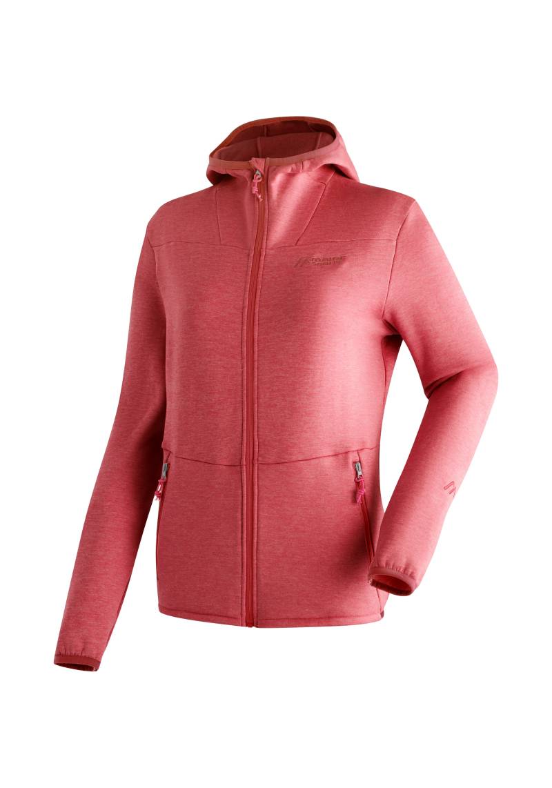 Maier Sports Fleecejacke »Fave W«, Damen Fleece mit verstellbarer Kapuze, atmungsaktiver Zip-Hoodie von Maier Sports