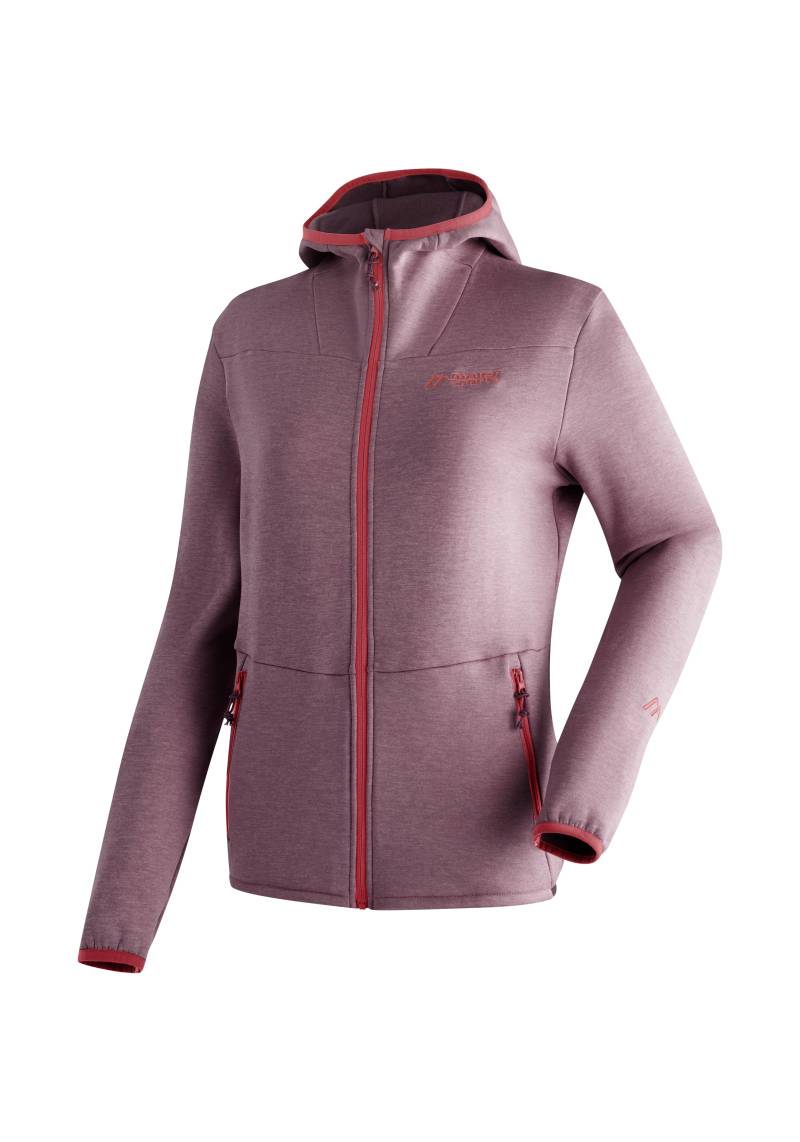 Maier Sports Fleecejacke »Fave W«, Damen Fleece mit verstellbarer Kapuze, atmungsaktiver Zip-Hoodie von Maier Sports