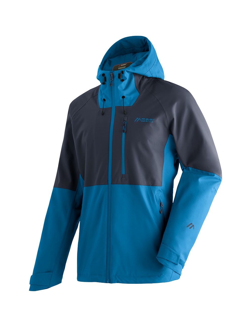 Maier Sports Funktionsjacke »Metor Move M«, Herren Outdoorjacke, wasserdicht, RV-Taschen, Kapuze von Maier Sports