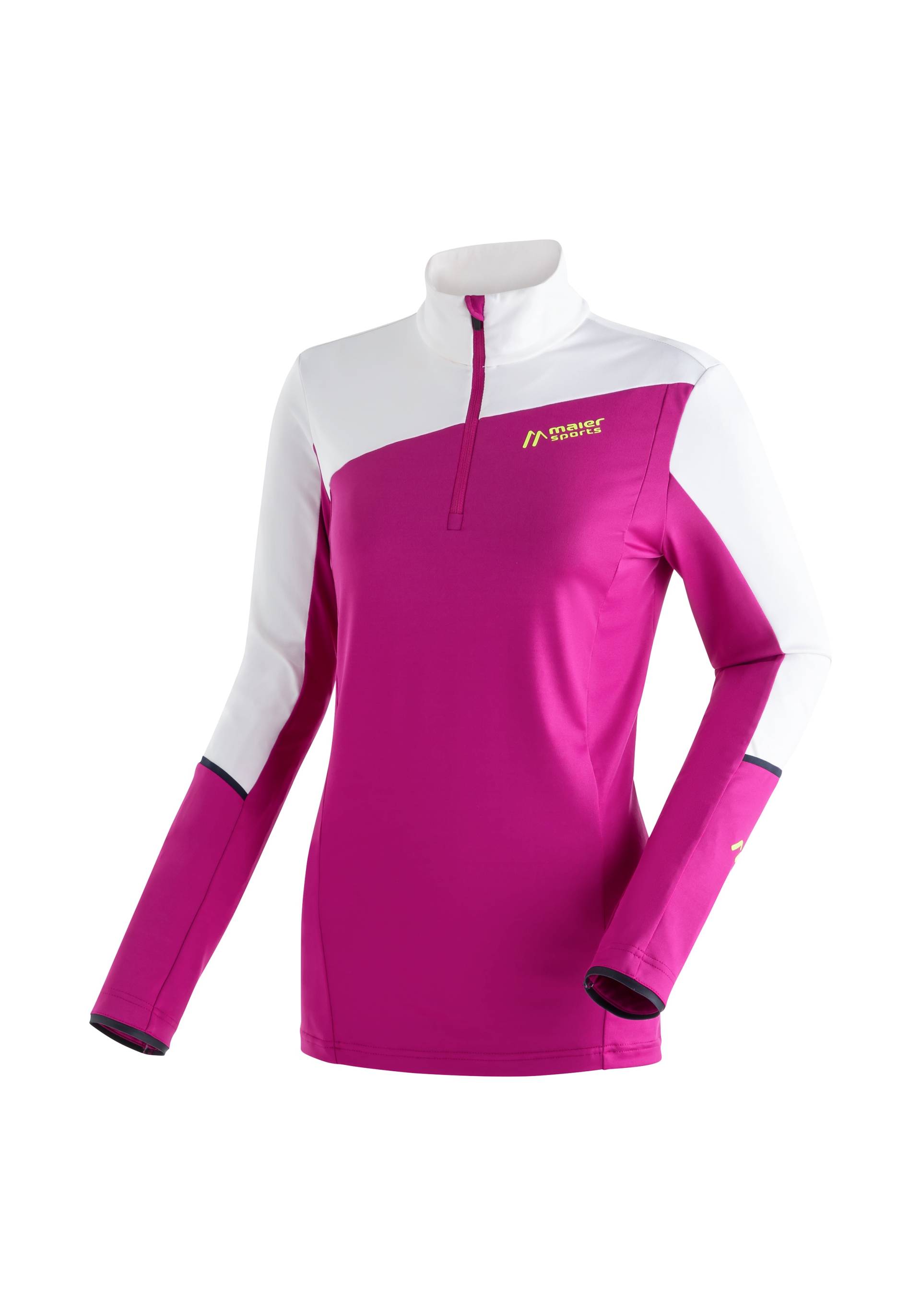 Maier Sports Funktionsshirt »Fast Flare W«, Leichter, elastischer Midlayer in modern designtem Look von Maier Sports