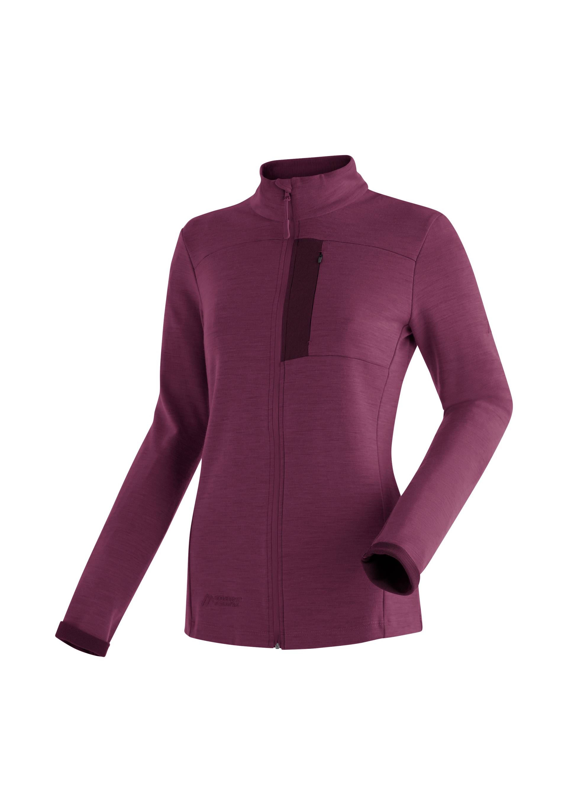 Maier Sports Funktionsshirt »Skutvik W«, Midlayer-Jacke für Damen, ideal für Outdoor-Aktivitäten von Maier Sports