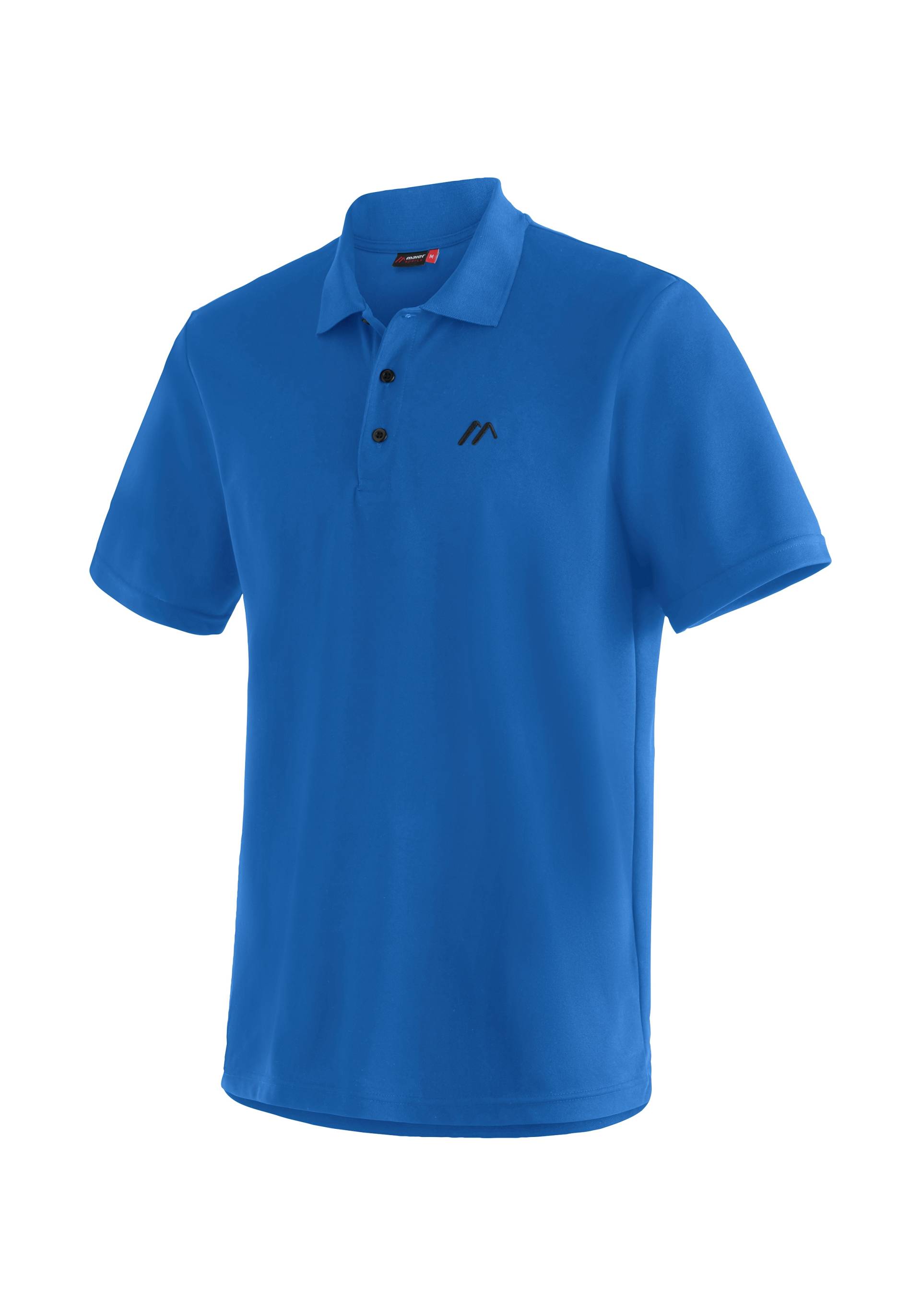 Maier Sports Funktionsshirt »Ulrich«, Herren Poloshirt, kurzarm Freizeit-Shirt mit Hemdkragen, Reg. Fit von Maier Sports