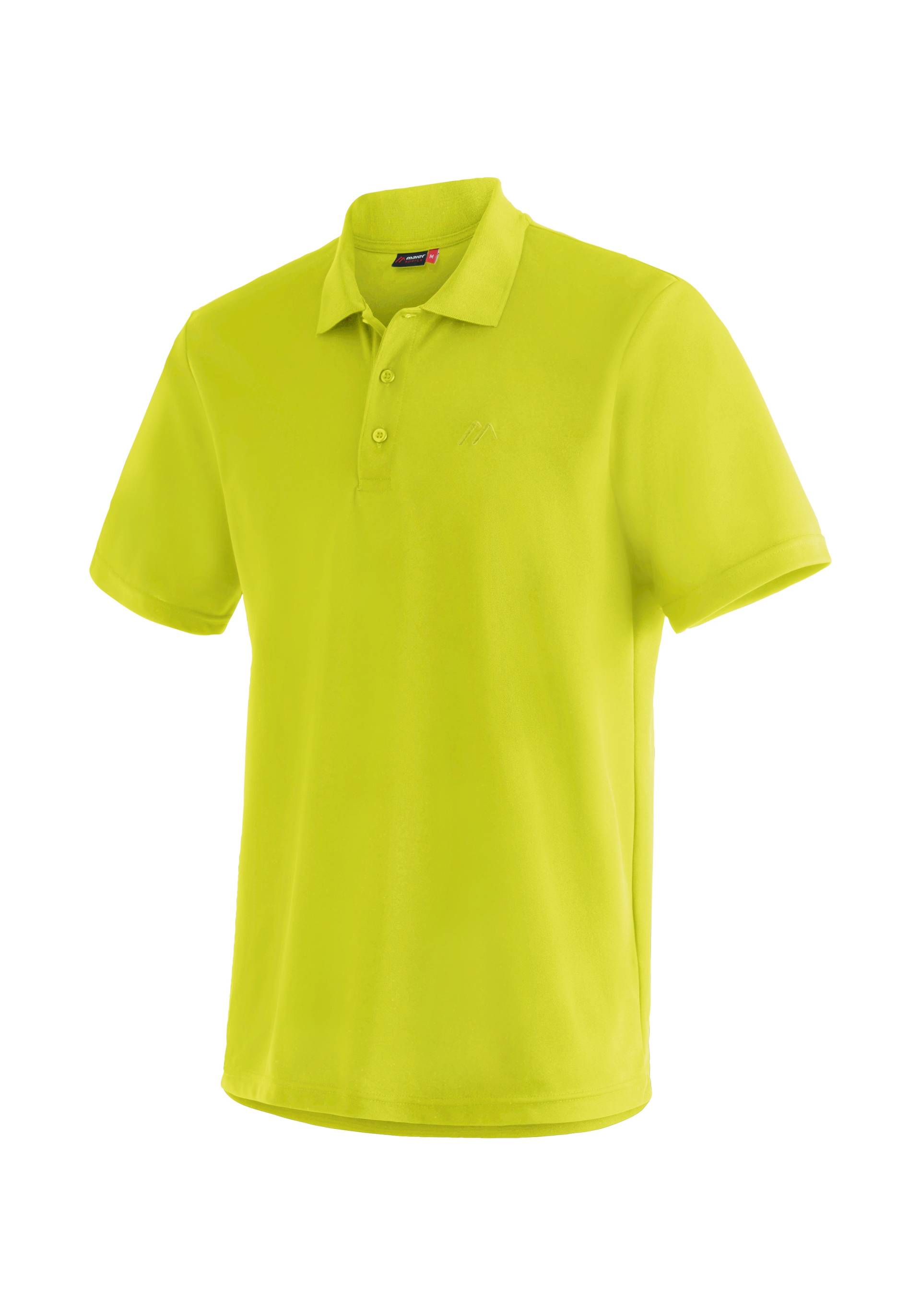 Maier Sports Funktionsshirt »Ulrich«, Herren Poloshirt, kurzarm Freizeit-Shirt mit Hemdkragen, Reg. Fit von Maier Sports