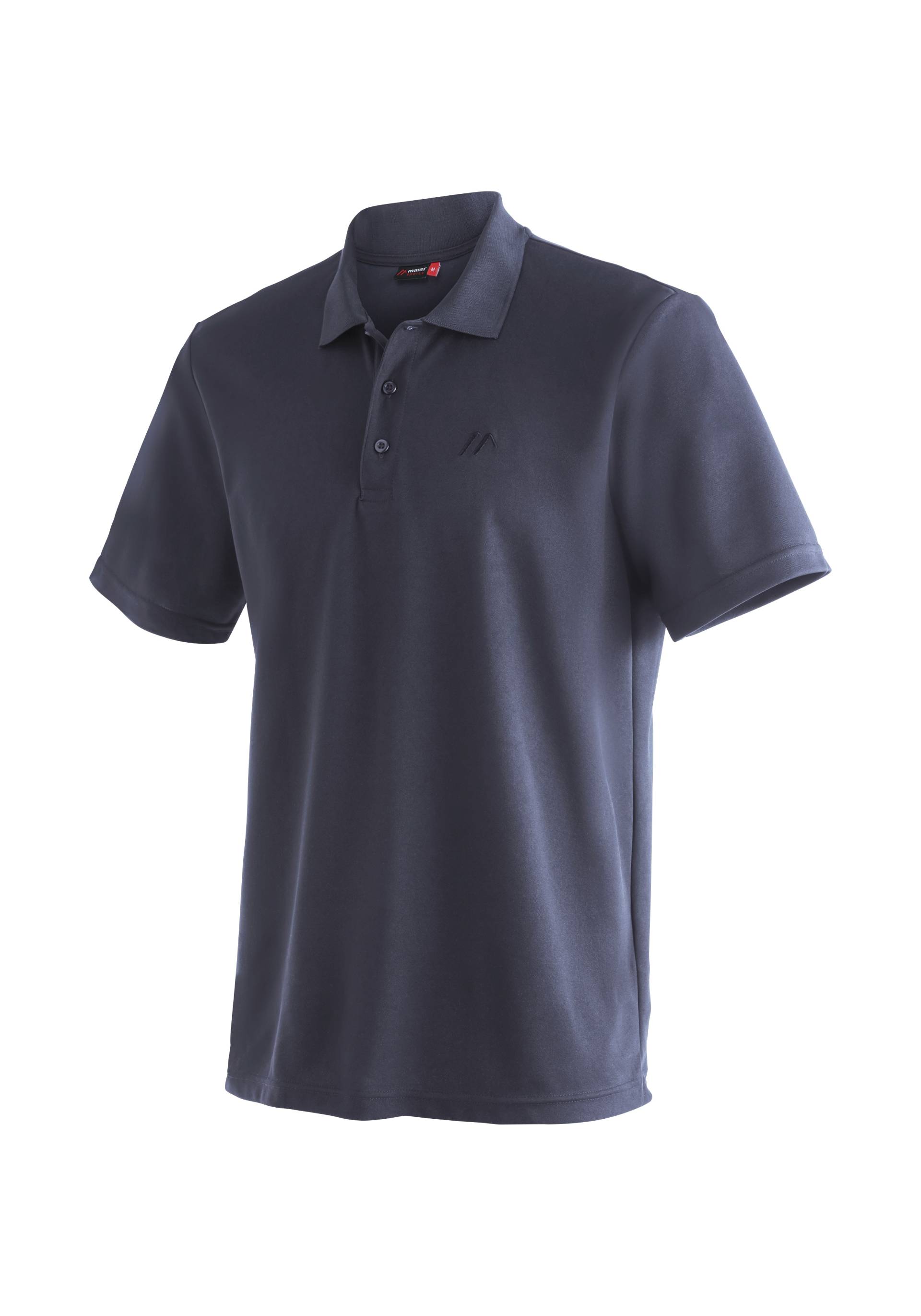 Maier Sports Funktionsshirt »Ulrich«, Herren Wandershirt, bequemes Polo-Shirt für Wandern und Freizeit von Maier Sports