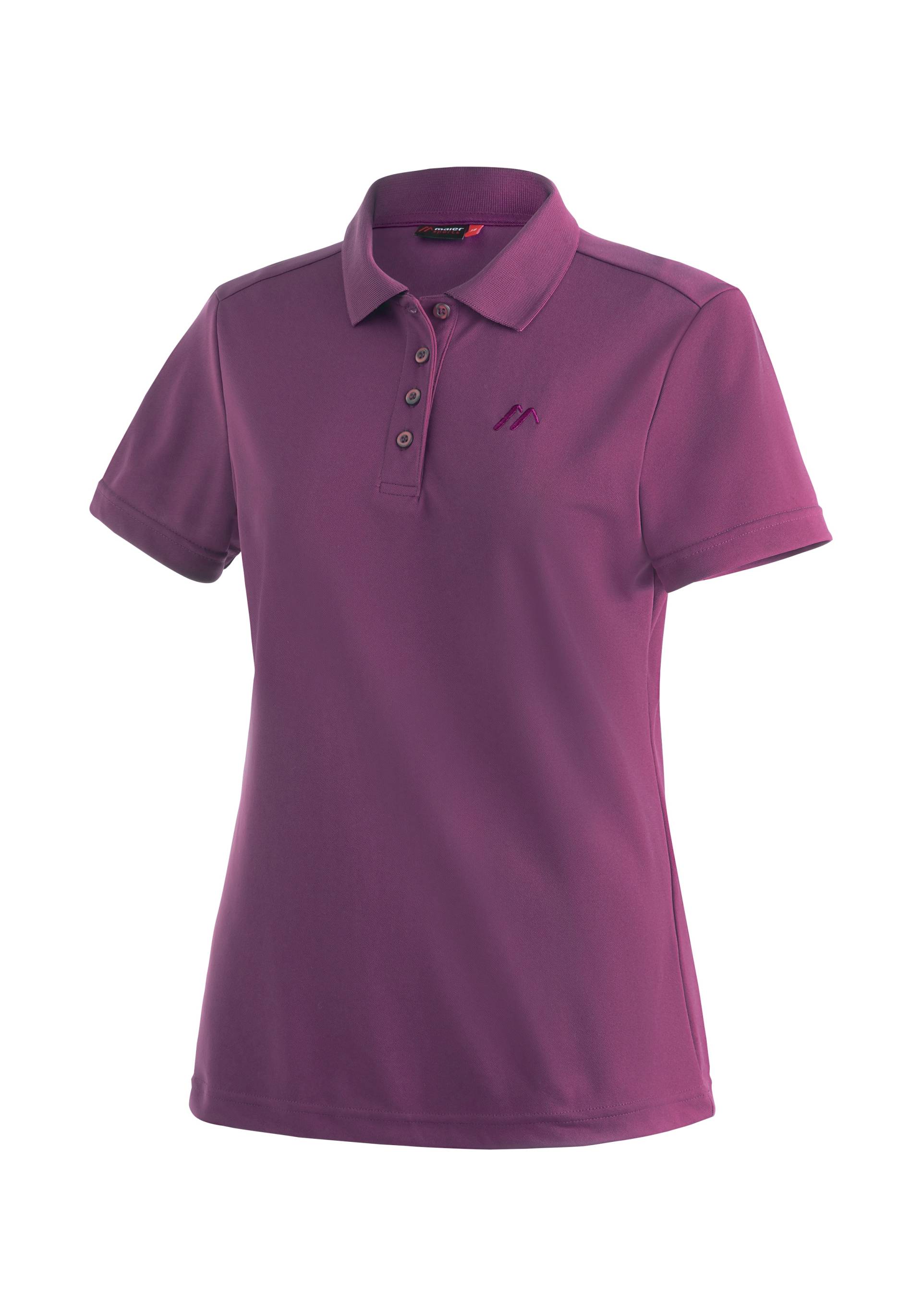 Maier Sports Funktionsshirt »Ulrike«, Damen Polo, pique Poloshirt, schnelltrocknendes Outdoor-Shirt von Maier Sports